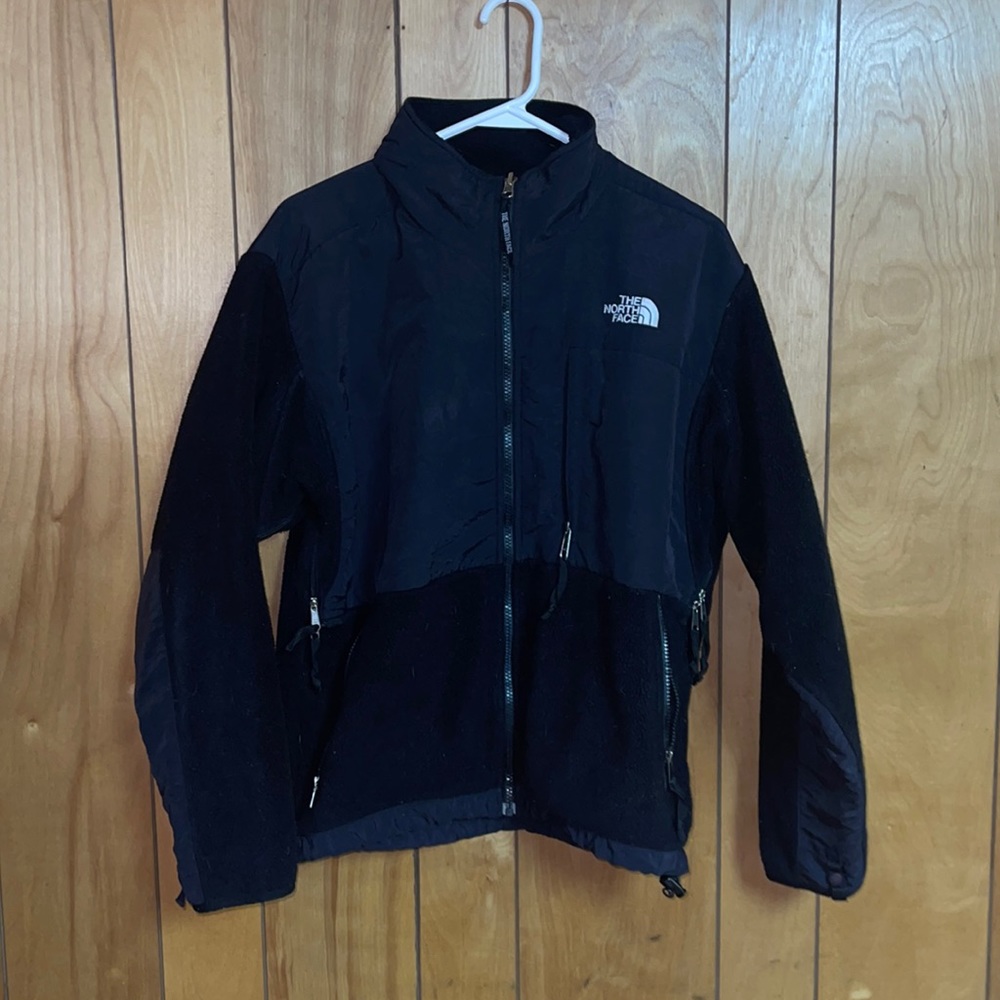 The North Face Women’s Medium black fleece tech wear gorp core hiking sweater
